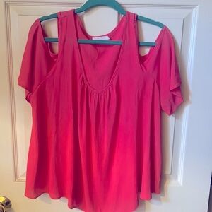 Lush Cold Shoulder Top